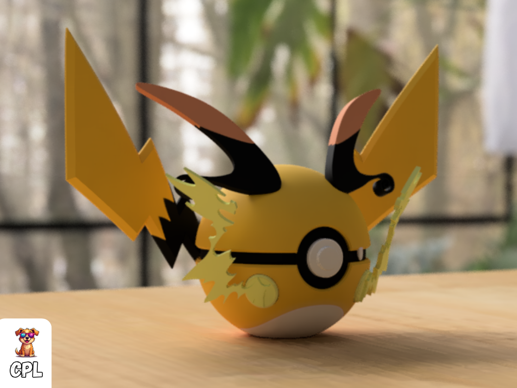 #0026 - Mega Raichu X Poke Ball