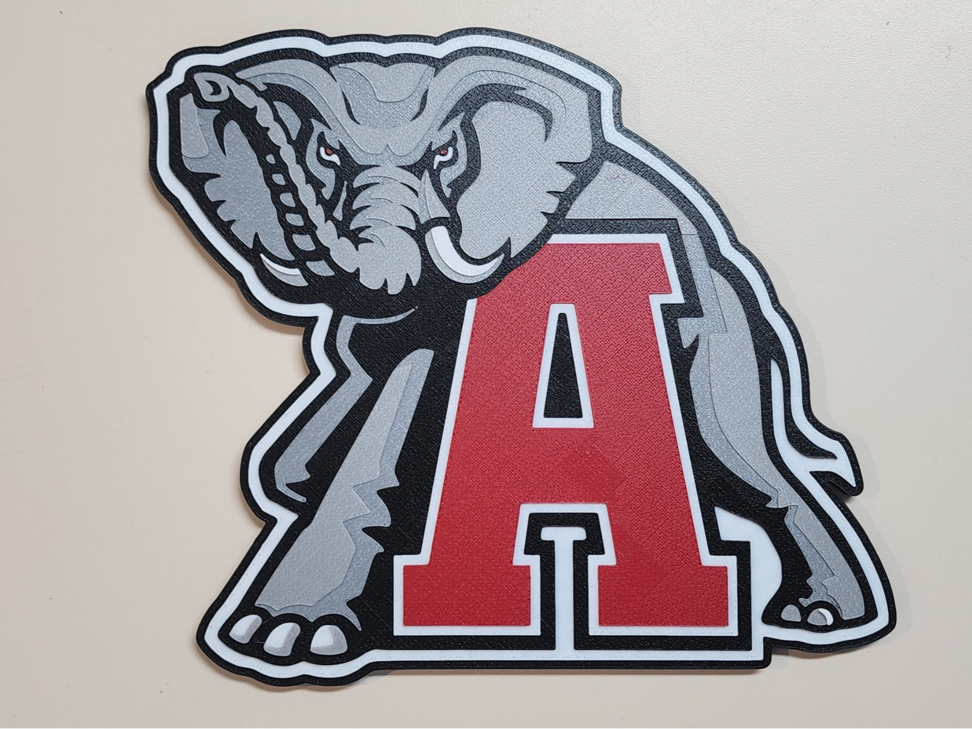 Alabama Crimson Tide Wall Display