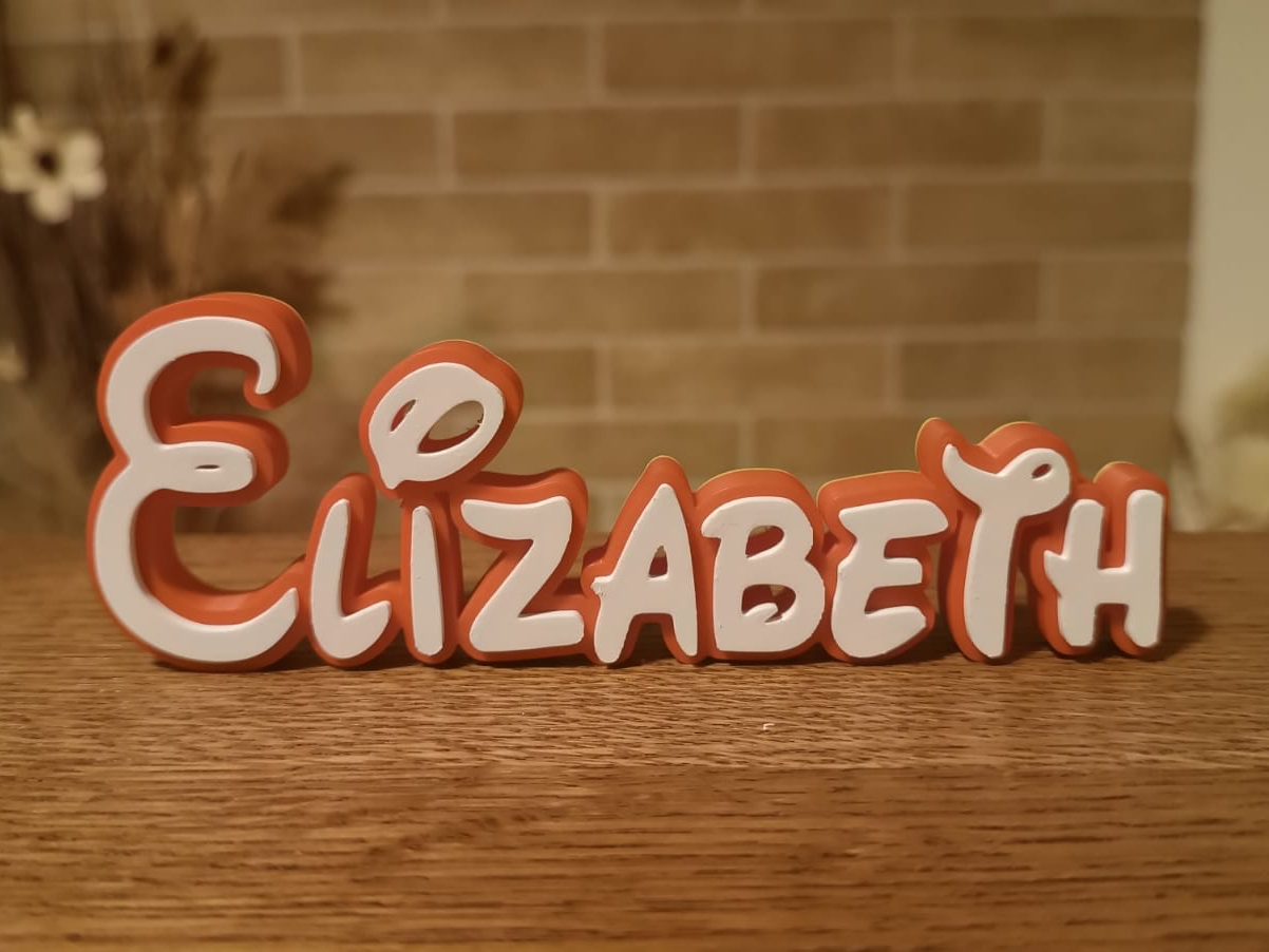 Disney Name Sign Elizabeth