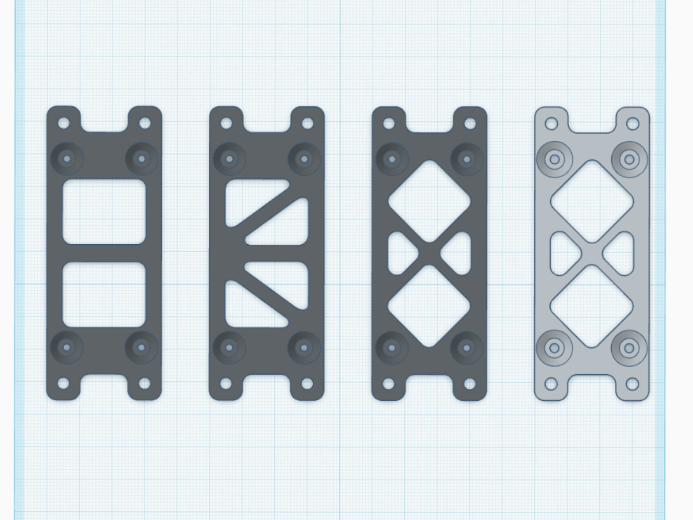 Mounting Plates for Raspberry Pi Zero, W,  2 W