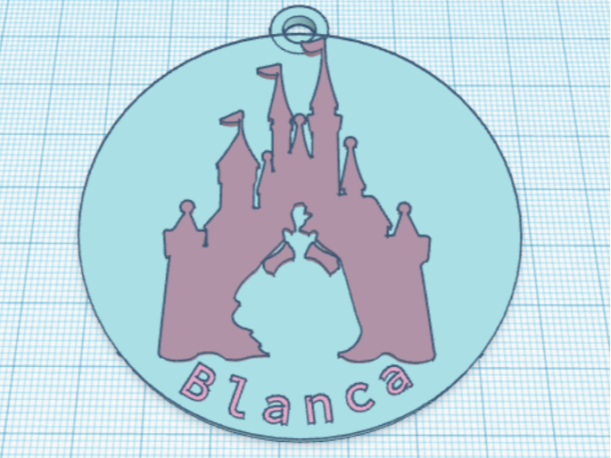 Disney Cinderella Keychain