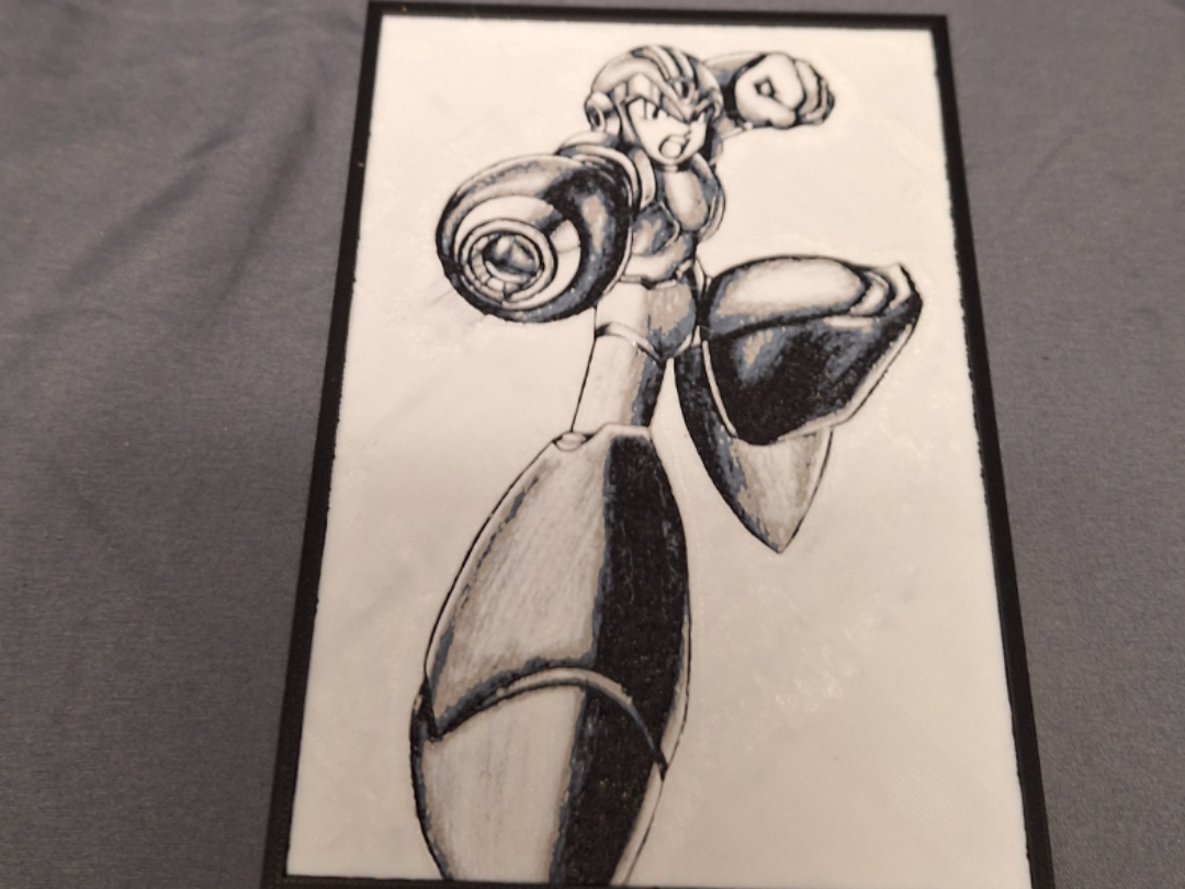 B/W Megaman