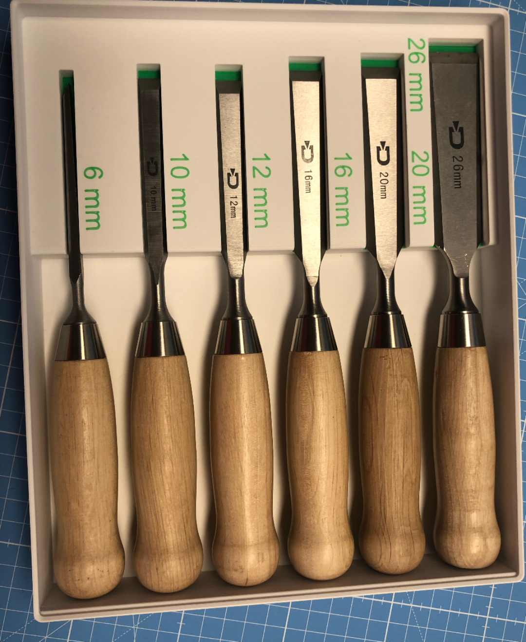 Chisel storage for Festool Sortainer drawer