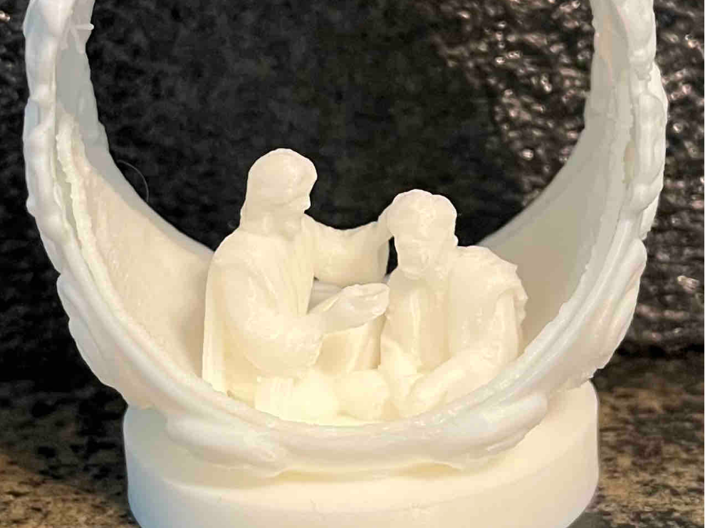 Jesus Heals The Blind Man Egg
