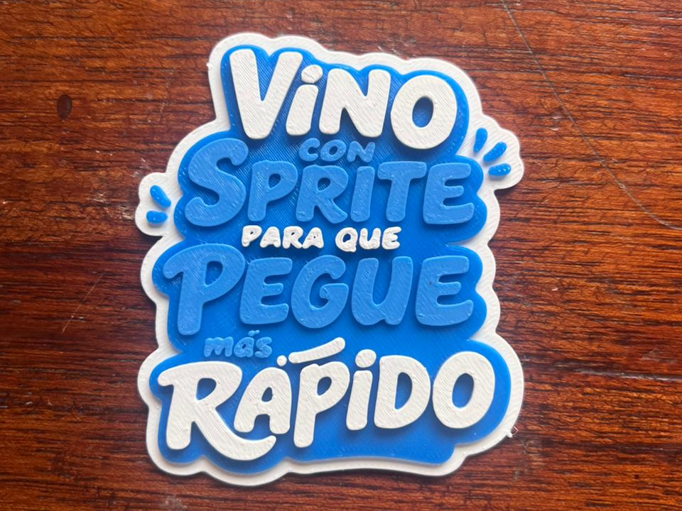 Logo vino con sprite - un poco de ruido 500ml