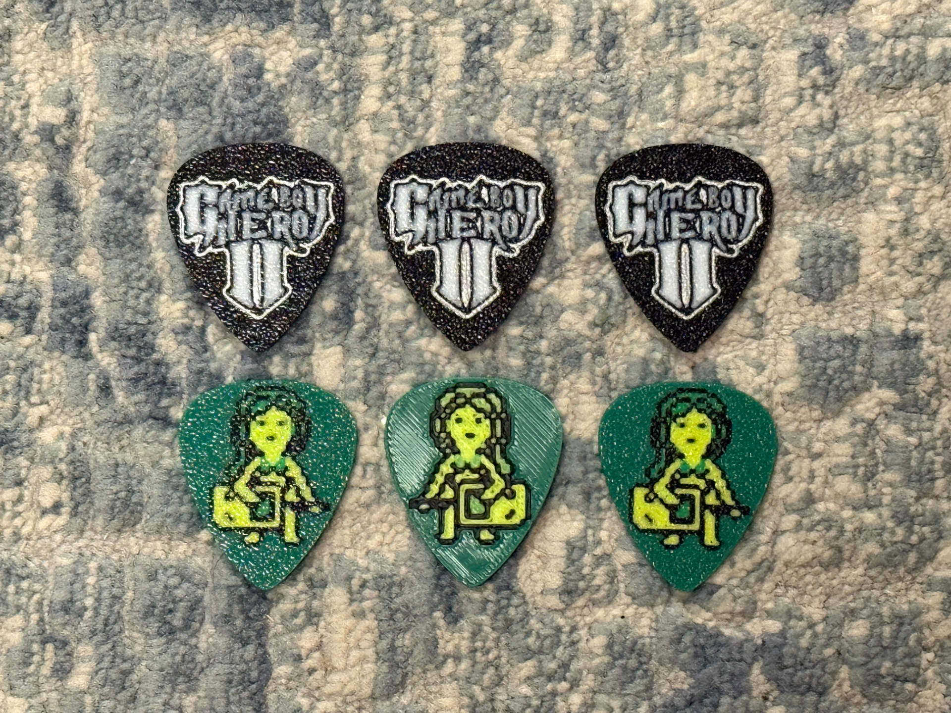 Game Boy Hero II Guitar Pick