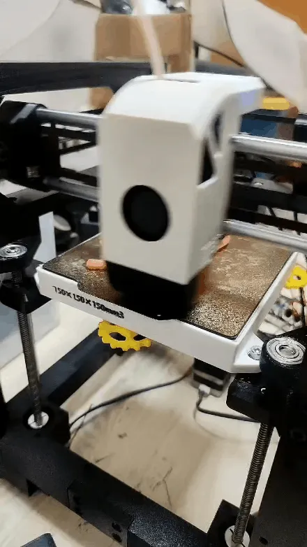 p1mini 3D打印机（竹笋）