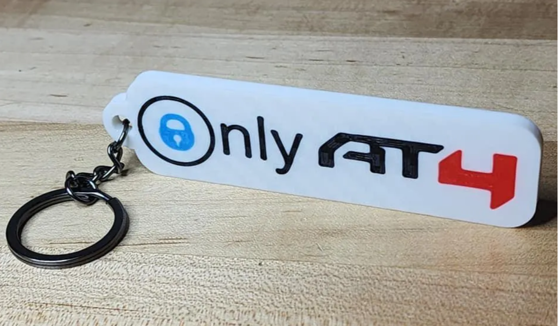 GMC Yukon / Sierra AT4 Only Fans Keychain