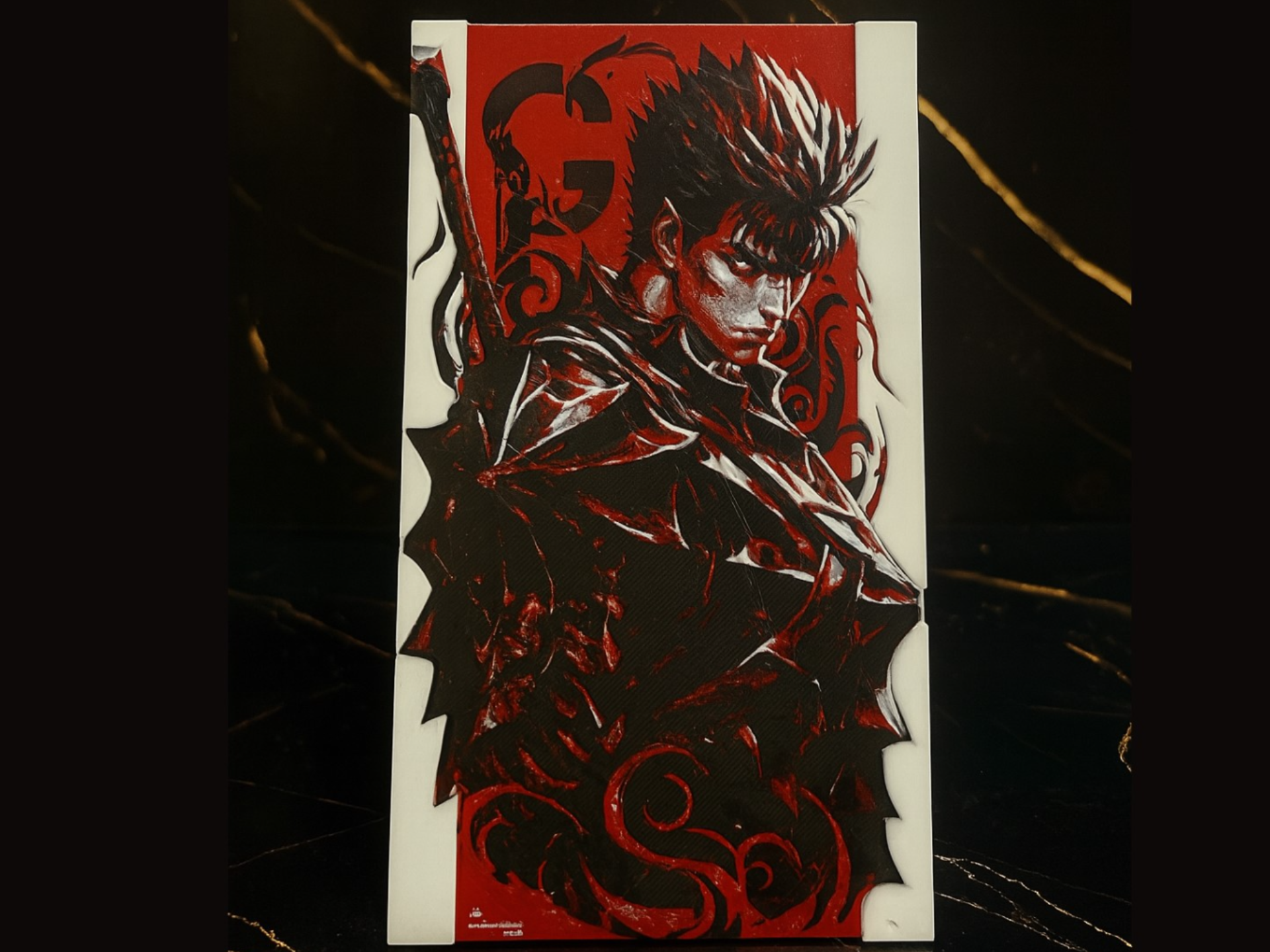Guts, il leggendario protagonista di Berserk.