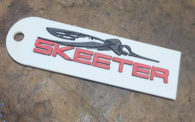 Skeeter Boat Keychain