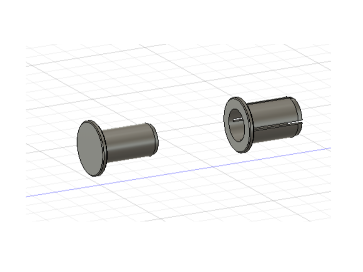 Ø 15mm x 25mm Steckverbinder