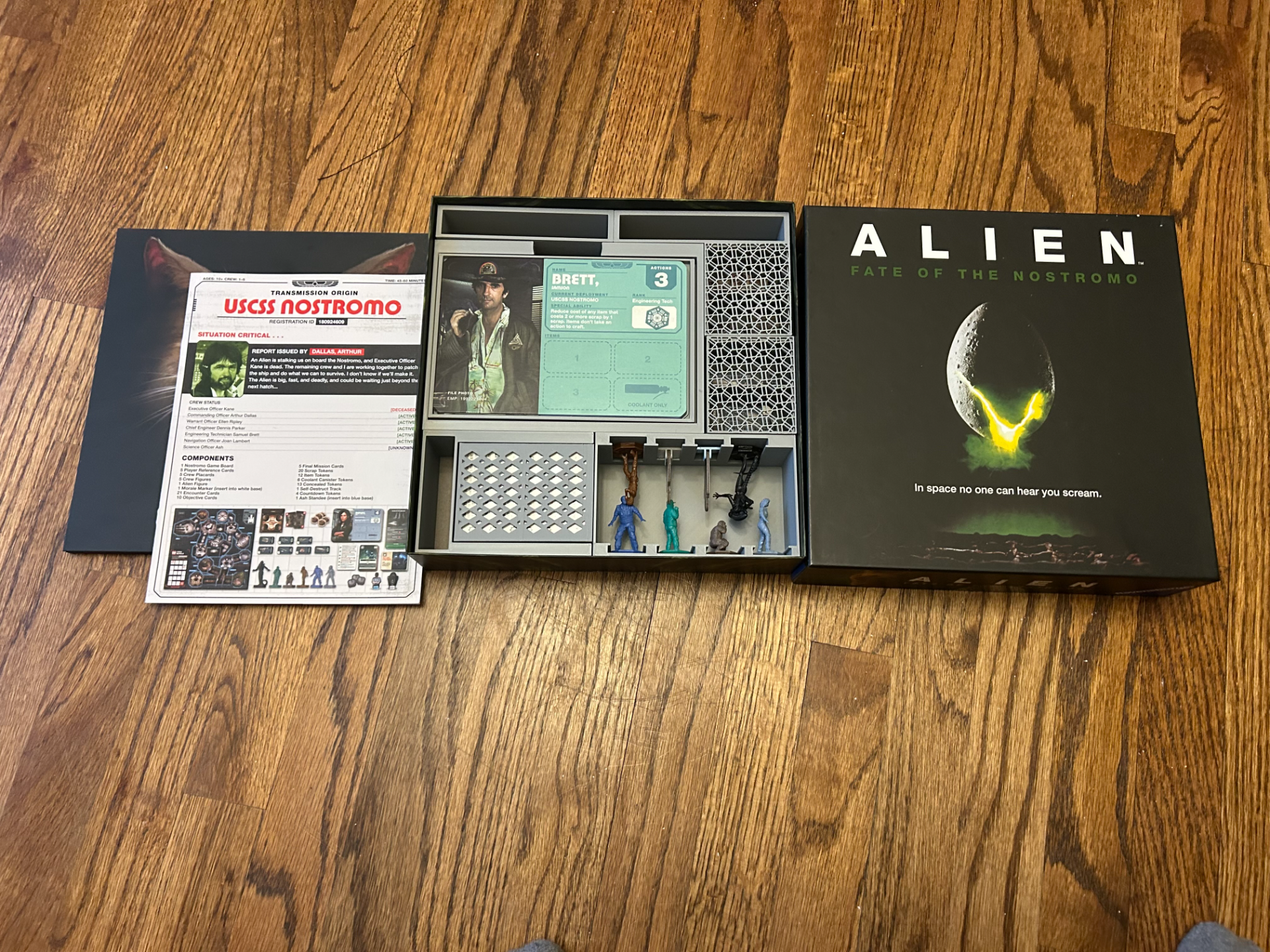 Alien Fate of the Nostromo 3D Insert