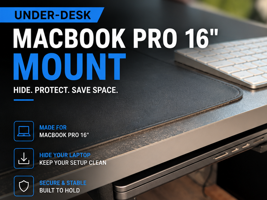 Under-Desk MacBook Pro 16" Mount