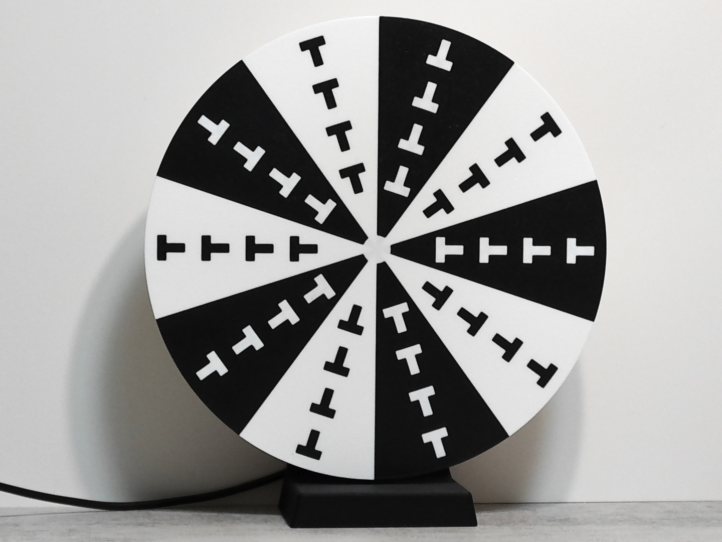Camera Image Shutter Test Rotating Disc