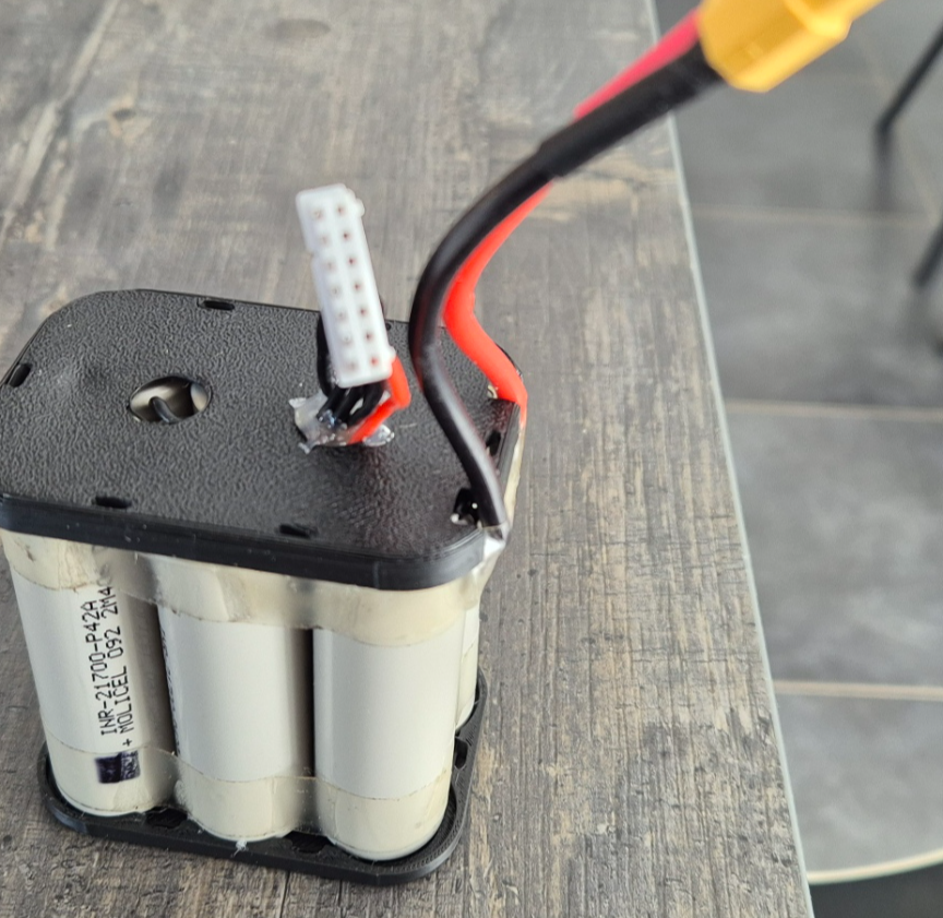 21700 li-ion 6S Cap Holder