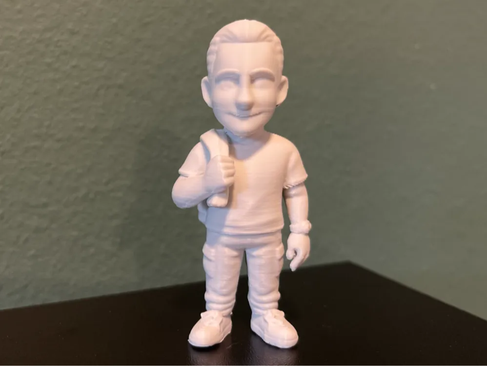 Männliche Cartoon Figur