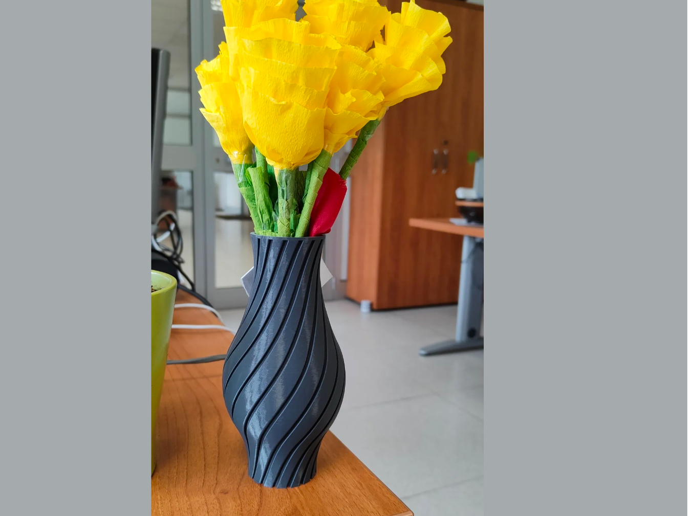 VASE FLORA SPIRAL PENCIL FIORI PENNE