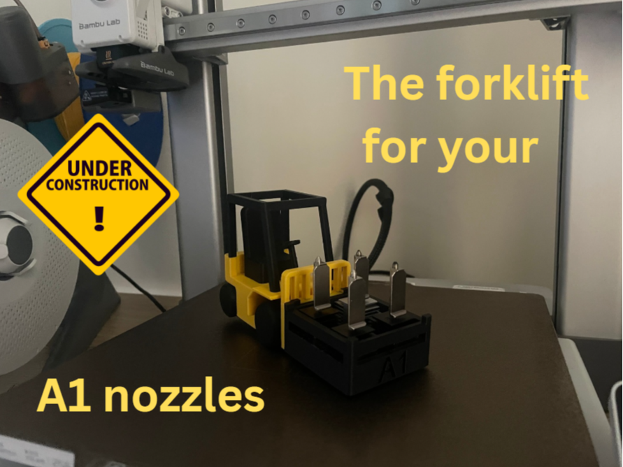 A1 Nozzle holder forklift