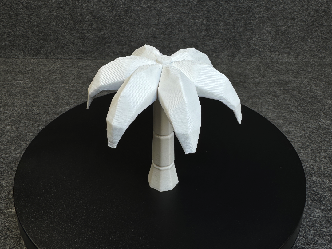 Low Poly Palm Tree