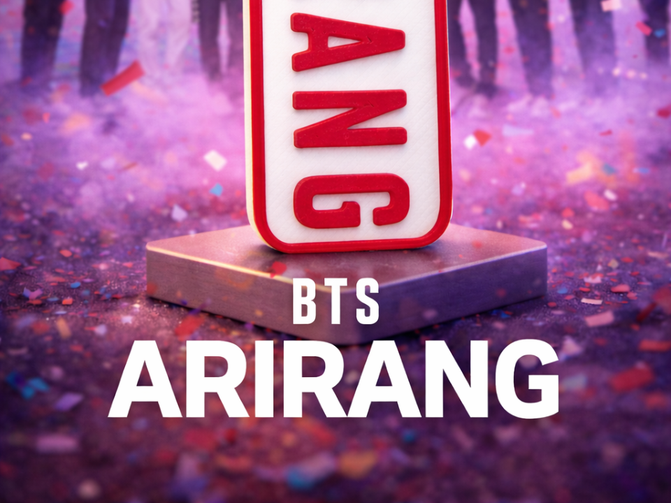 ARMY FREEBIE – BTS ARIRANG Keychain