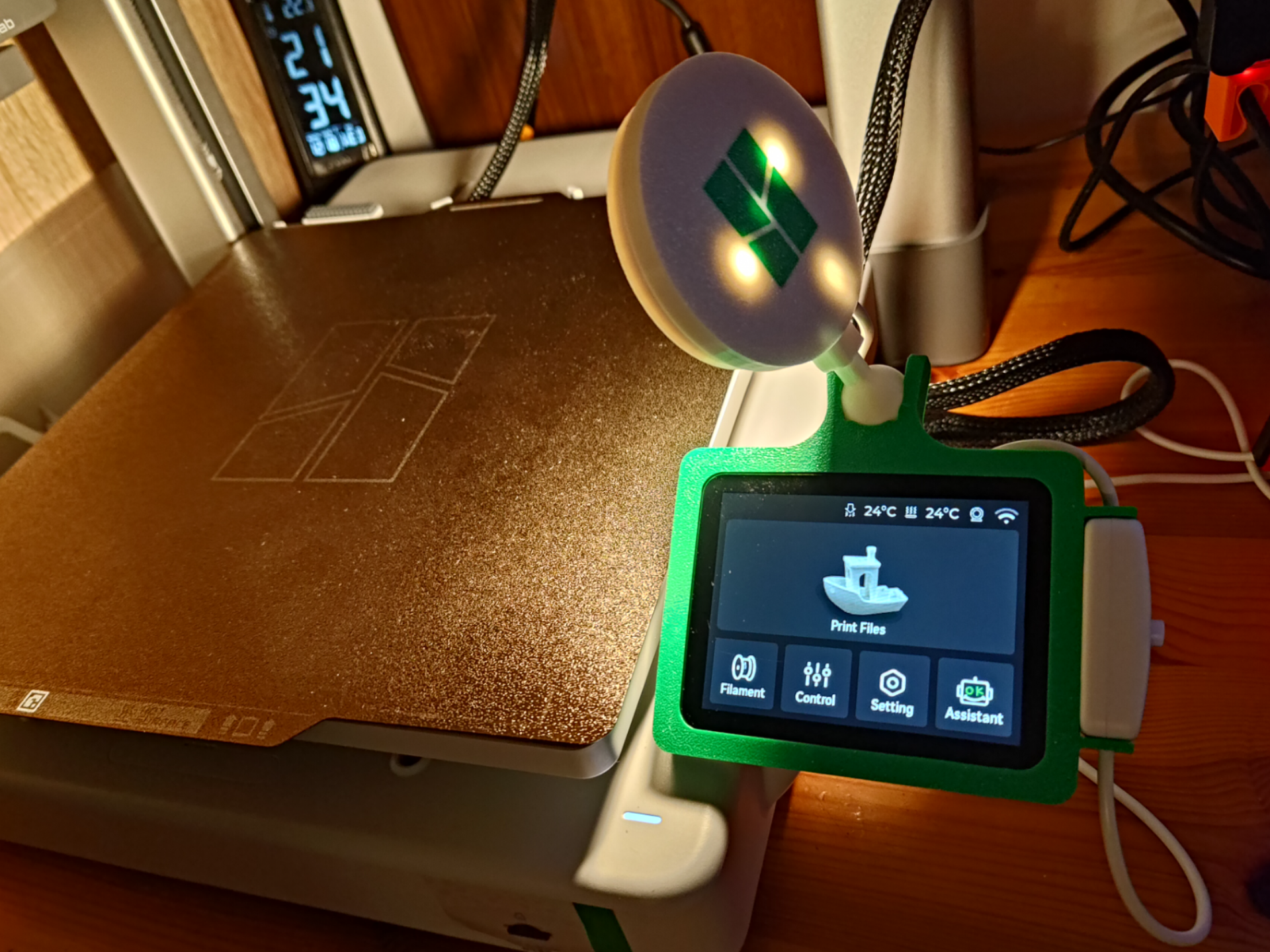 Bambulab A1 lighting for LED Lamp 001 easy install