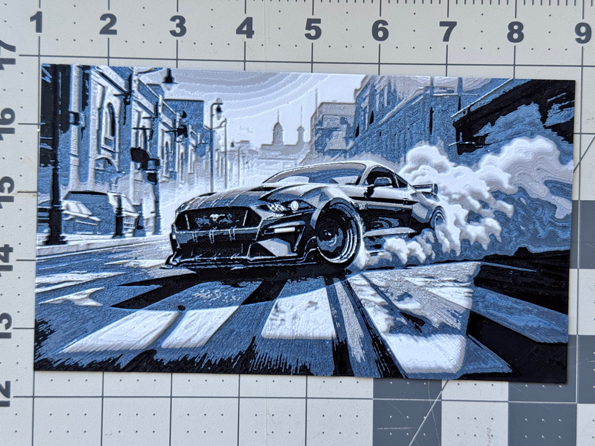 Ford Mustang Burnout