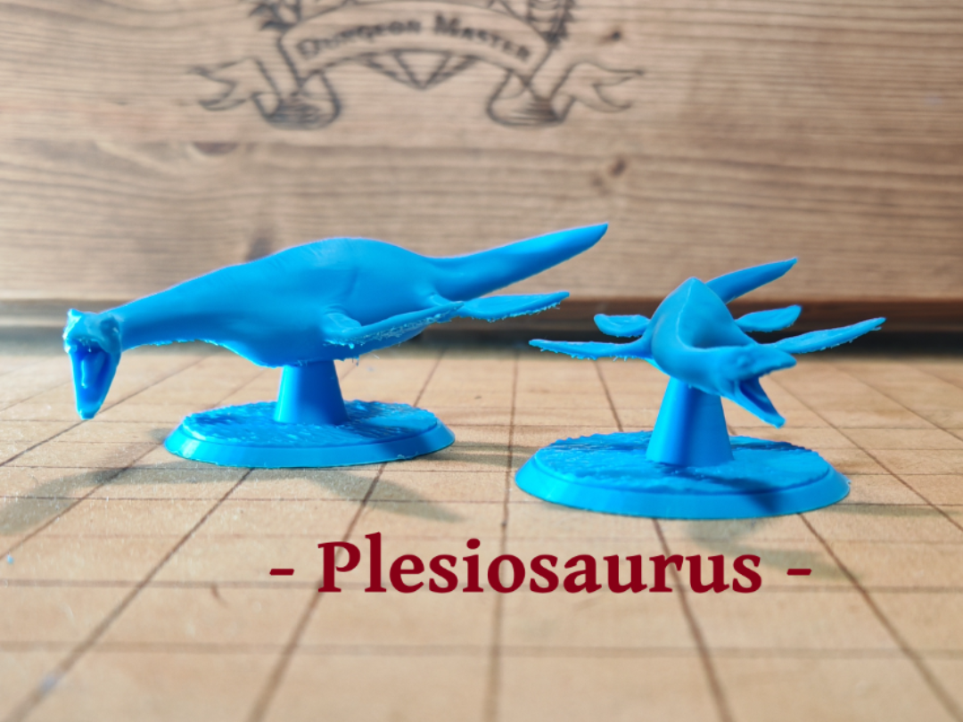 DnD Plesiosaurus - D&D Monster Manual - Day 64