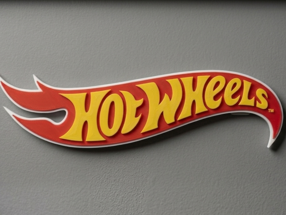 Large Hot Wheels Logo Sign - Wall & Acoustic Panel