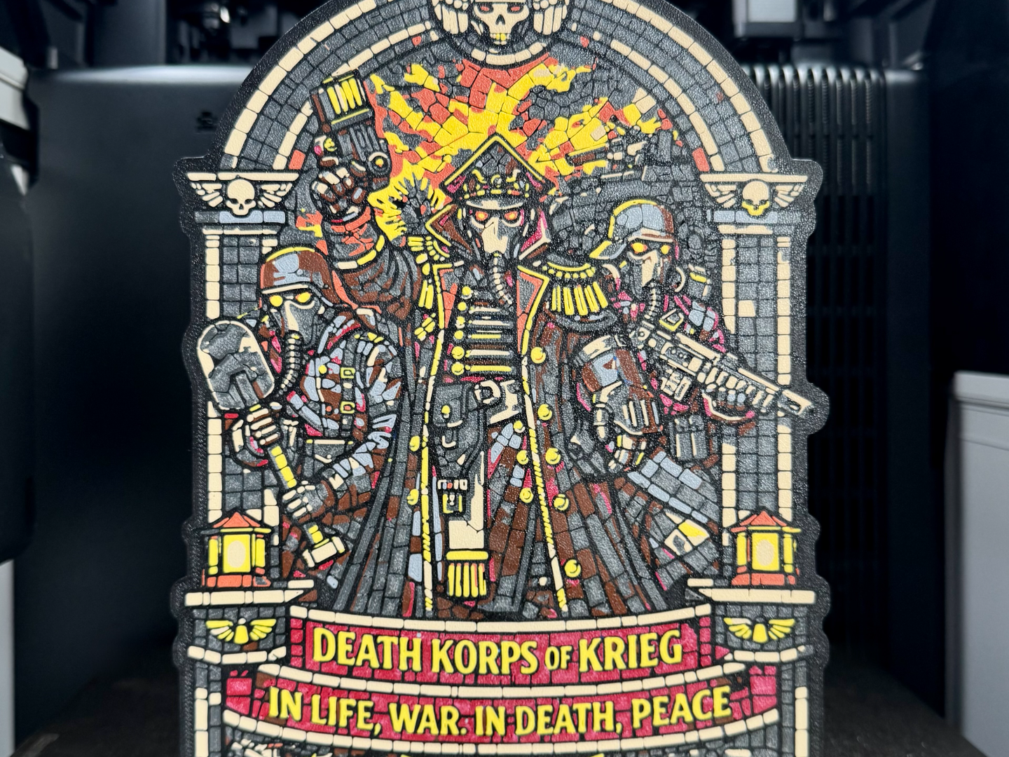 Death Korps of Krieg 40k Lightbox; Astra Militarum