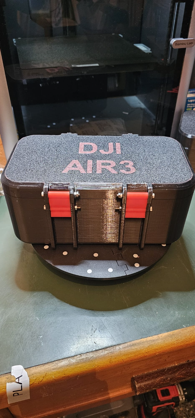 DJI AIR3 RUGGED BOX v.2 with propellers