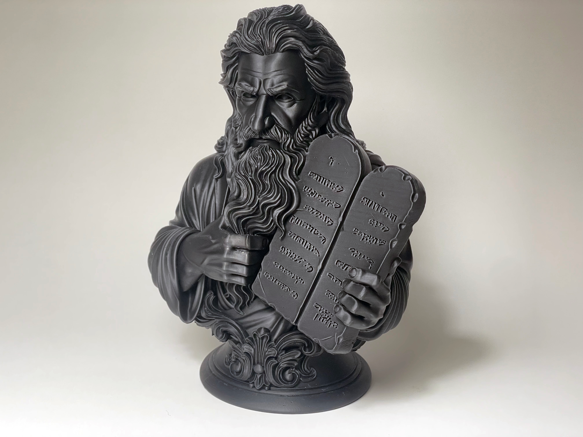 Moses Bust – Lawgiver with the Ten Commandments