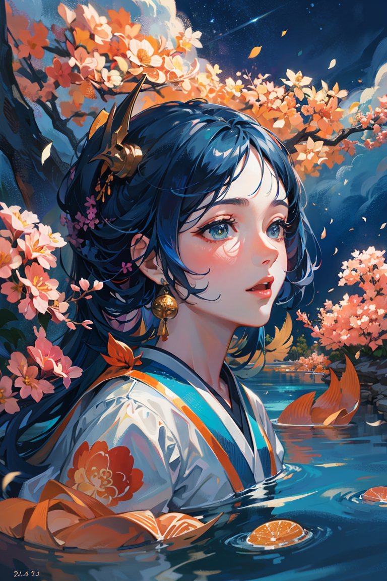 Swiming Lady