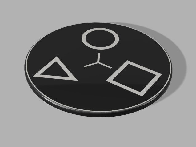 Squid Game Logo Coaster