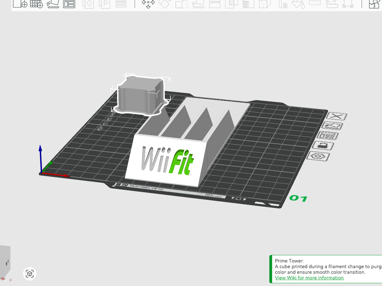 Wii Fit Game Holder