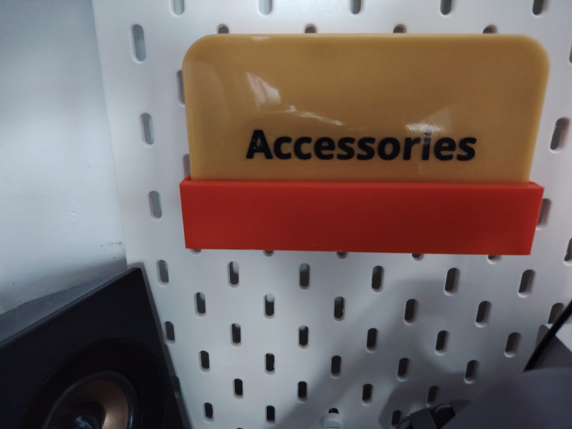 Ikea Skadis support boite d'accessoire bambou