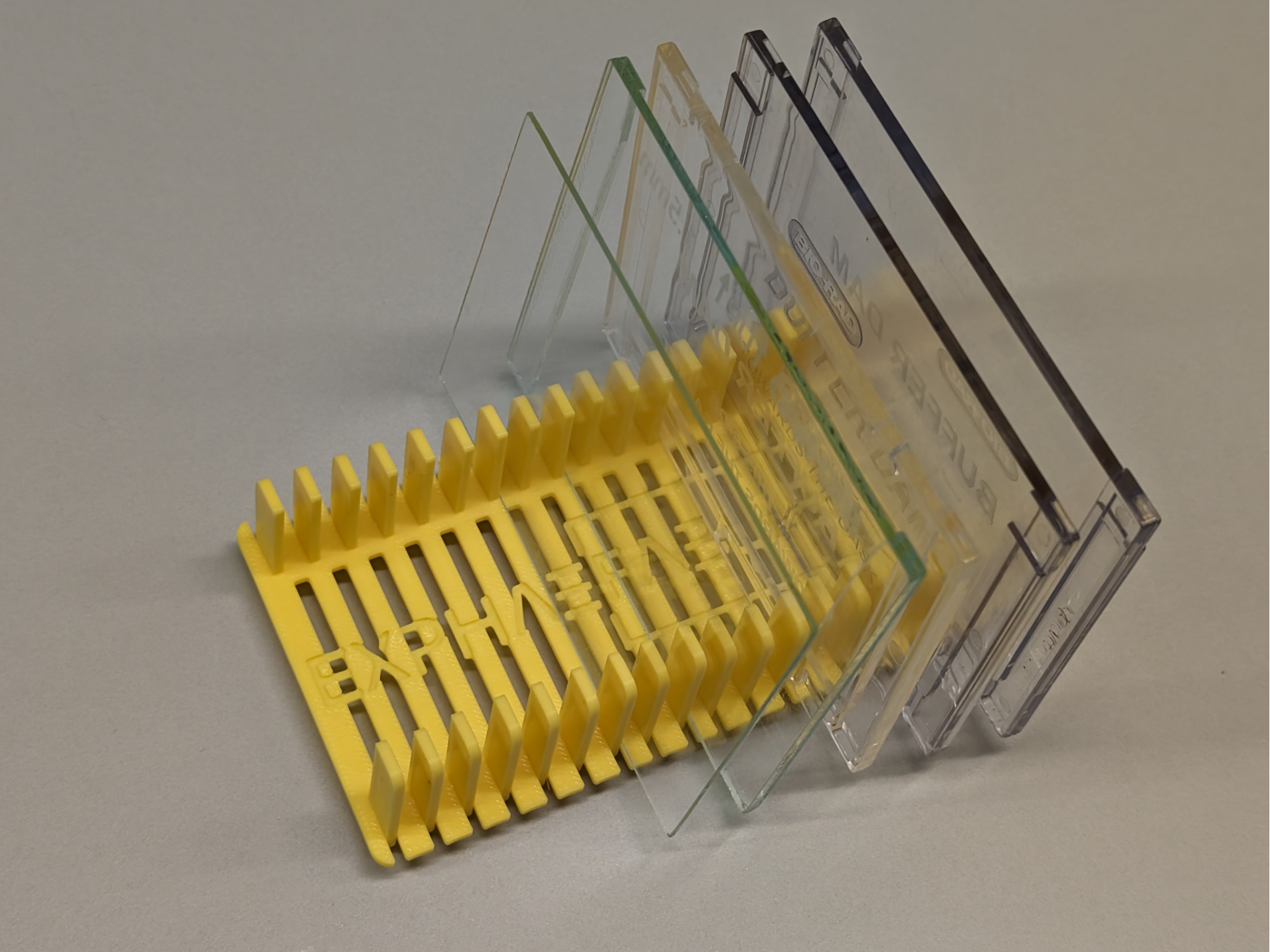 Western Blot glass holder/dryer Kit Card