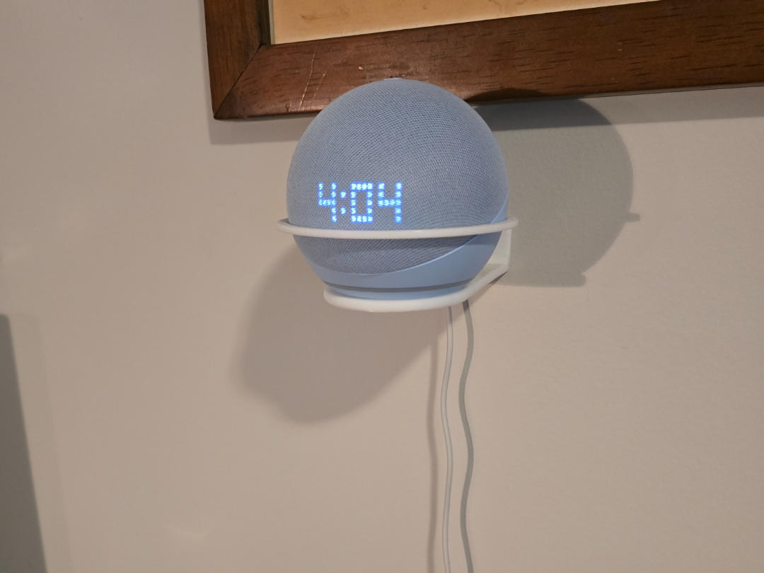 Echo Dot (5th Gen) wall mounted holder