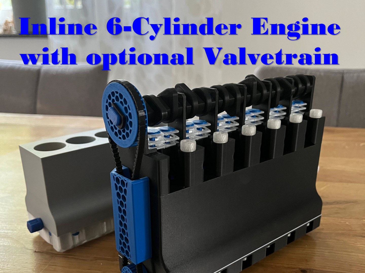 Inline 6-Cylinder Engine with optional Valvetrain