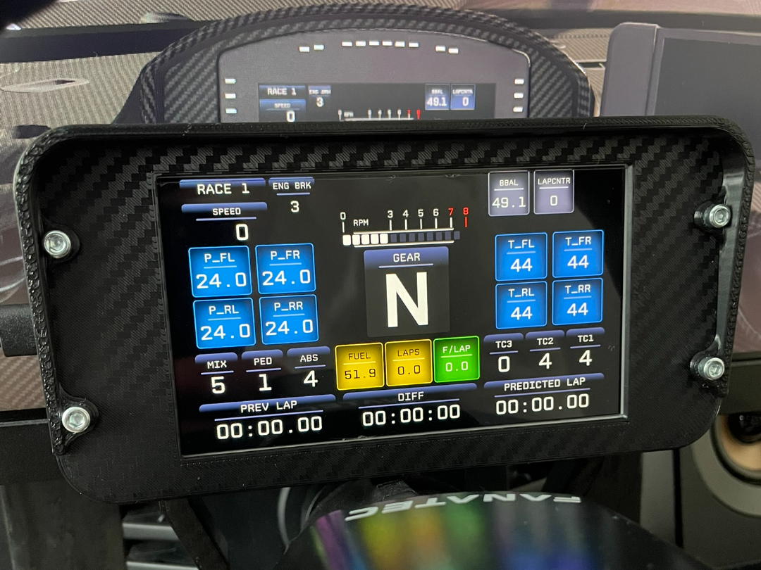 Fanatec CSL DD Iphone 7 Dashboard