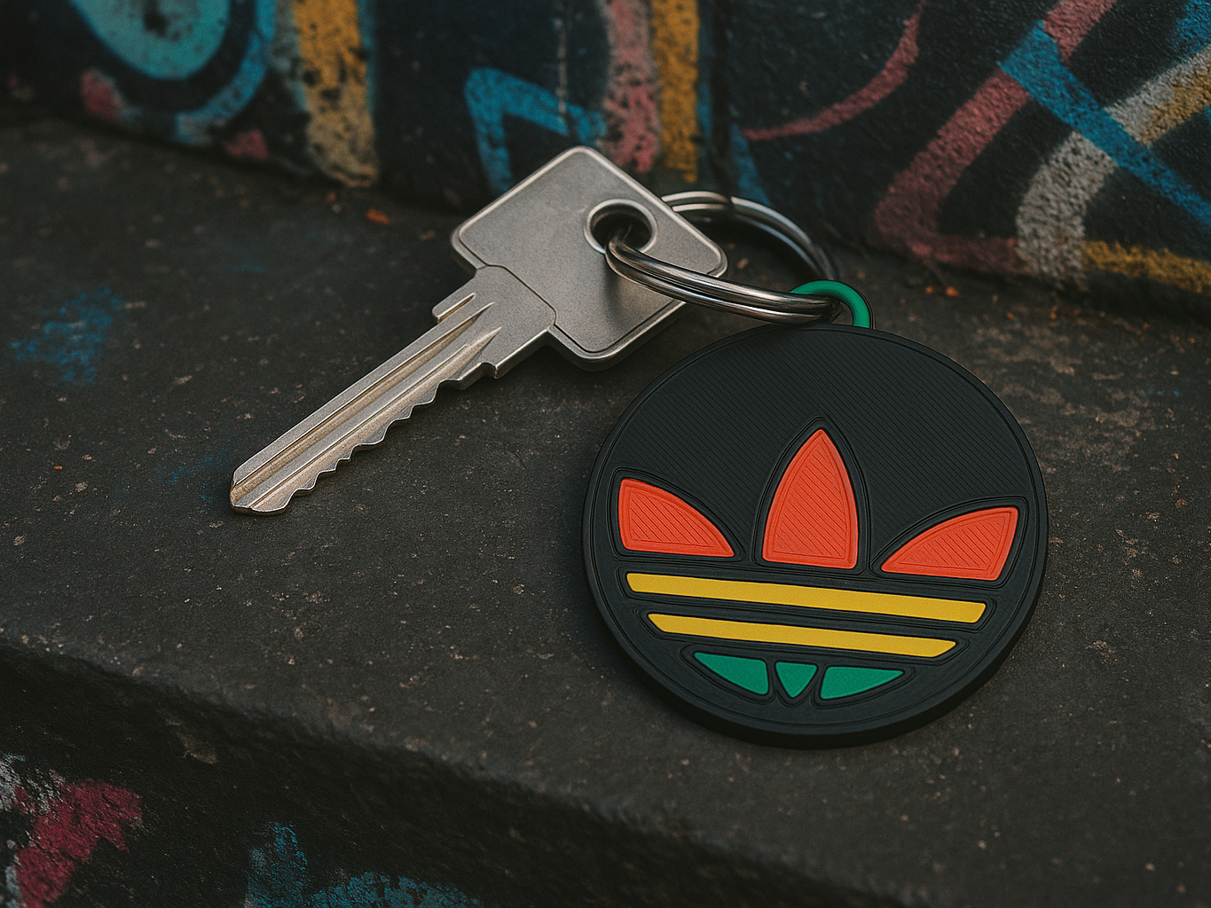 adidas urban keychain