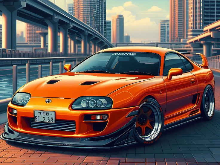 Toyota Supra hueforge