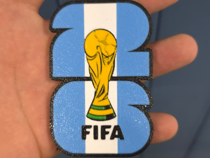Llavero Fifa World 26 Bandera Argenitna