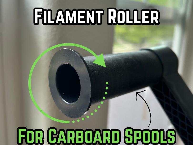 Neptune 3/4 Filament Roller For Cardboard Spools