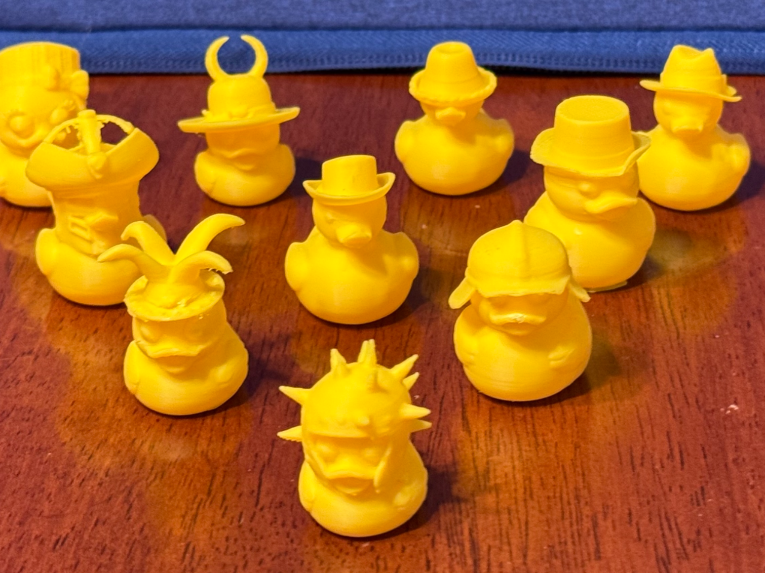 10 Ducks With Silly Hats and Hat Duck Army