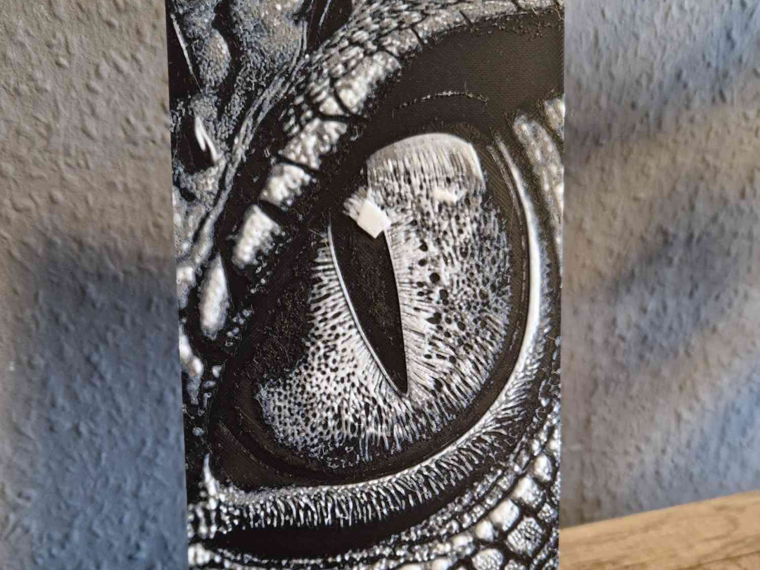 Dinosaurier Auge Hueforge