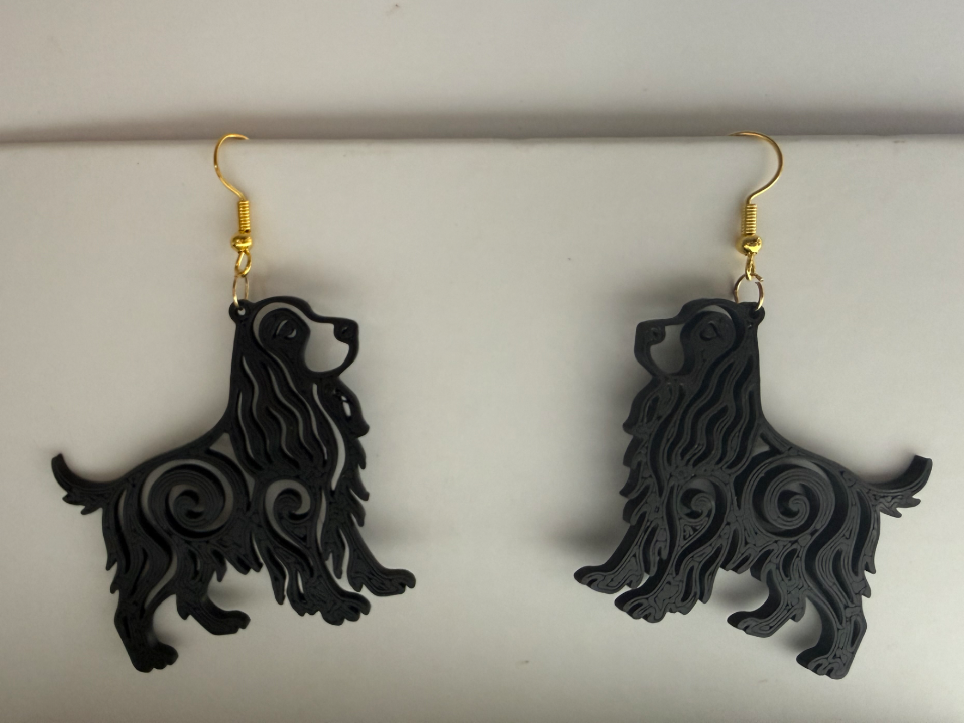Boucles d'Oreilles Cocker Anglais