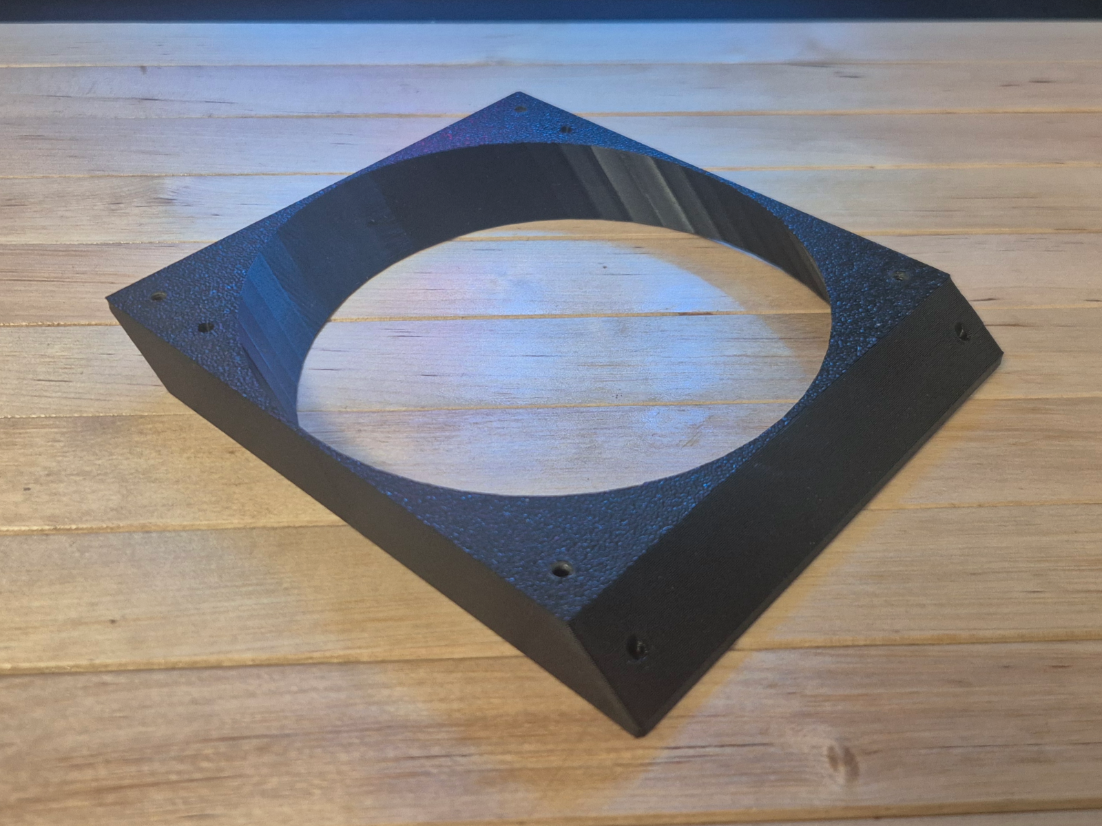 Offset adapter for 120mm fan