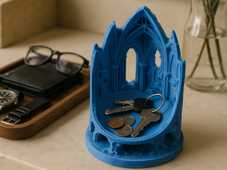 Gothic Arch Ruins Catchall Bowl
