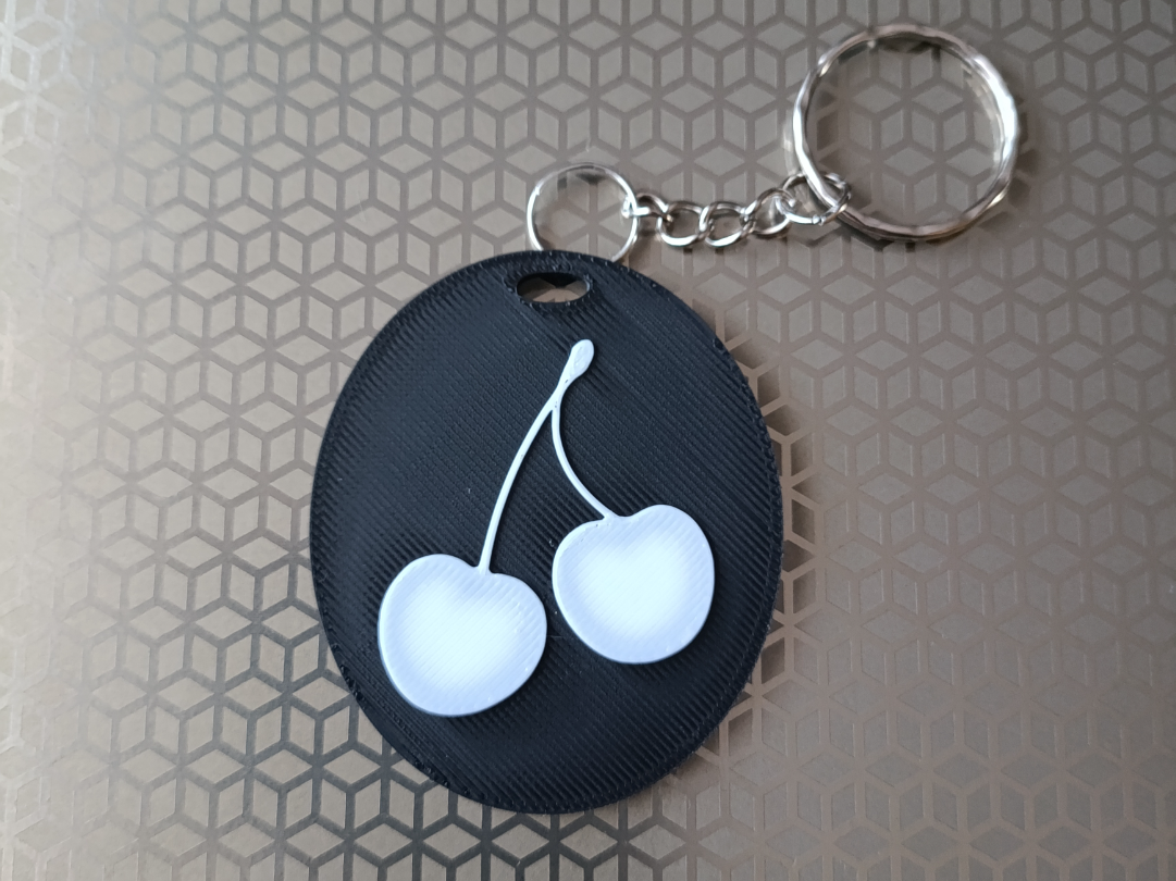 Cherry Keychain