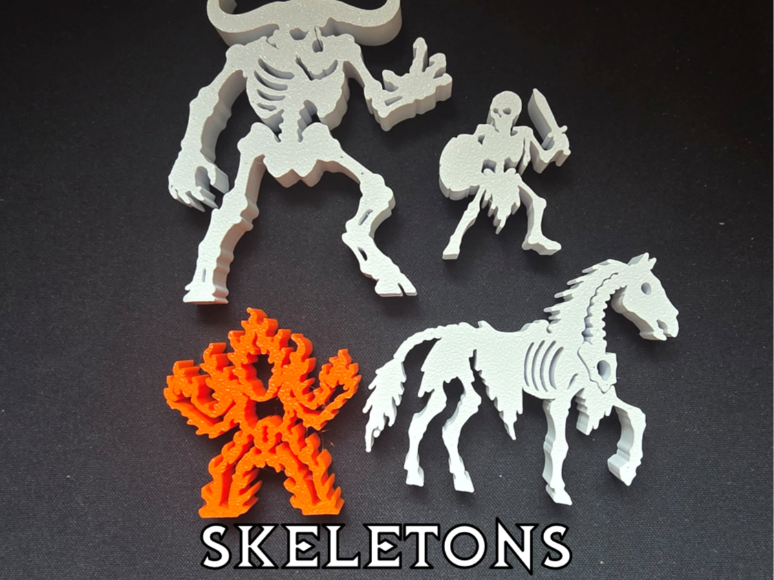 Skeletons - Meeple Minis